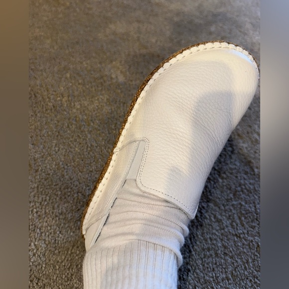 Birkenstocks Callan White Leather Shoes - Picture 6 of 7